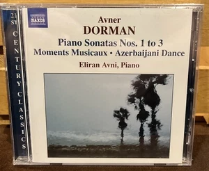 AVNER DORMAN KLAVIERSONATEN NOS. 1-3 MOMENTS MUSICAUX ASERBAIDSCHANISCHE TANZ CD VERSIEGELT - Bild 1 von 2