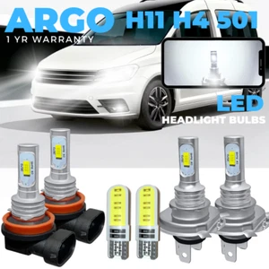 For VW Caddy MK3 Led White 2015-2020 High Low Fog Side Light Headlight Bulbs 12v - Picture 1 of 20