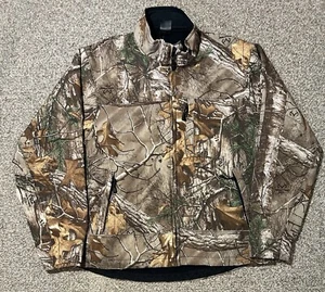 Berne Outdoors Camo Jacket Men’s M Full Zip Soft-shell Camouflage Hunting - Picture 1 of 11
