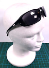 Bolle Schutzbrille schwarzes Gestell Anti-Beschlag Rauch Linse ANSI Z87 + U65 W Etui