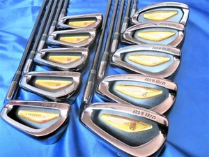 Maruman Majesty PRESTIGIO Perfect 10pc R-flex IRONS SET GOLF CLUBS NWO - Picture 1 of 7