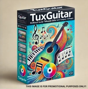 TuxGuitar – Multitrack Guitar Tablature Editor and Composer Software (CD) - Picture 1 of 3