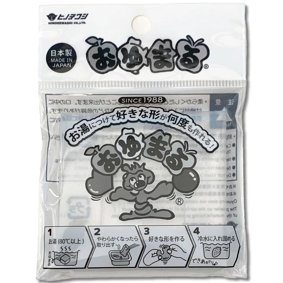 Hinode-Washi Oyumaru Clear - Reusable casting / moulding clay - image 1 of 1