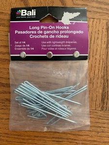 Bali Long Pin On Hooks For Draperies - Picture 1 of 2