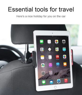 UNIVERSAL IN CAR BACK SEAT HEADREST HOLDER MOUNT Holder For PHONES,IPAD,TABLET - Image 1 of 4