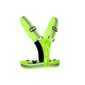 LED Reflective Running Vest Light For Night Jogging and Cycling Traffic Safety - Picture 1 of 12