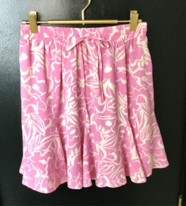 NWT Sugarlips Womens Pink Malia Floral Lowell Fluted Pleated Mini Skirt Medium - Picture 1 of 8