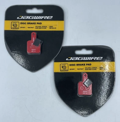 2 PAIRS Jagwire Sport Disc Brake Pad Tektro Volans Auriga Auriga SUB Auriga ESUB - Image 1 of 2