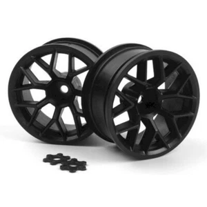 HPI 160368 Racing RTR Felge 26mm Schwarz (9mm Offset/2St) - Bild 1 von 1
