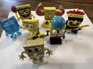 SPONGEBOB SQUAREPANTS ROCKSTAR  strong man and others 2.5” ACTION FIGURE TOYs - Picture 1 of 8