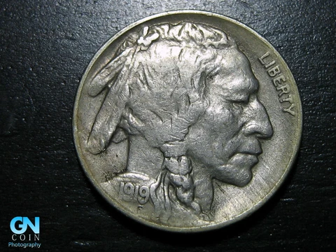 1919 S Buffalo Nickel  #K3810 Cover