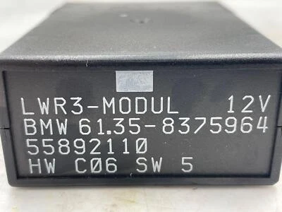 BMW 740i 2000 módulo de control de puntería de faros relé unidad de computadora LWR 61358375964 Foto 1 de 4