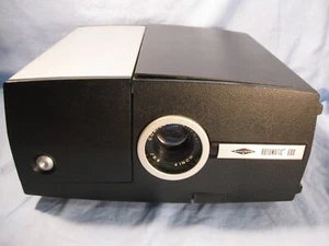Vintage Sawyer's Rotomatic Slide Projector Model 600 with Cover Tested - Afbeelding 1 van 22