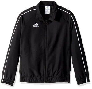 adidas Unisex Child Soccer Core 18 Presentation Jacket Black XX-Small - Picture 1 of 2