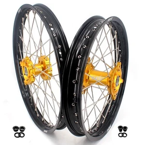 Llantas con radios KKE 21-19 MX para llanta todoterreno Suzuki RMZ250 2007 RM-Z450 2005-2025 - Imagen 1 de 12
