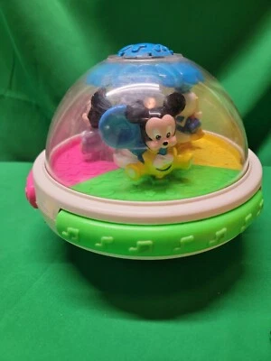 Globo globo musical vintage de Disney con luces ~ Mickey Minnie Donald ~ juguete para bebé Foto 1 de 4