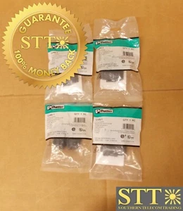 CVR6-1 PANDUIT H-TAP CUBIERTA NEGRA PARA USAR CON CTAP4-8, CTAP4-6, (LOTE DE 4) NUEVA - Imagen 1 de 3