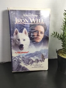 Disney’s-  Iron Will -VHS movie. Clamshell Case. 1999. Good Condition. Works.  - Picture 1 of 5