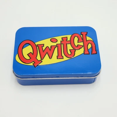 Qwitch The Quick-Switch Card Game Out of the Box Games 2005 Tin 100% Complete - Image 1 of 4