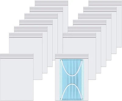 Clear Resealable Zipper Poly Bags 5" x 7" 200pcs 5"x7",  - Image 1 of 4