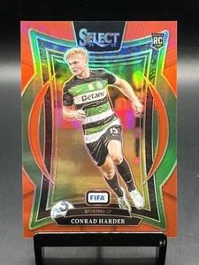 2024-25 Select FIFA Conrad Harder #45 Terrace Red Prizm RC - Foto 1 di 2