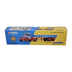 Corgi 16201 Scammell Highwayman Dropside Trailer Pentus Brown LB Hauliers Boxed - Picture 1 of 10