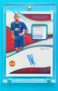 2020 Immaculate Manchester United Memphis Depay Care Label Patch Auto 1/1 - Bild 1 von 2