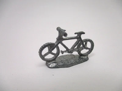 Monopoly Smokies Opoly Piece Mountain Bike Pewter Token Great Smoky Mountains - Image 1 of 4