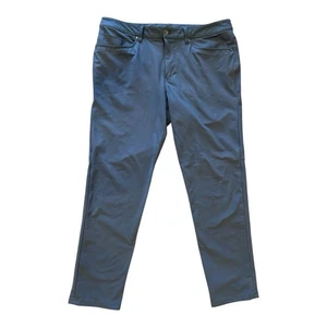 Pantalón Lululemon Hombre ABC Delgado Hierro Azul IRBU Warpstreme 35x28 - Imagen 1 de 7