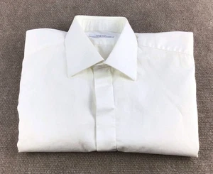 Brioni Dress Shirt Men's Sz 16/41 White French Cuff Bergdorf Goodman Italy Made - Picture 1 of 16
