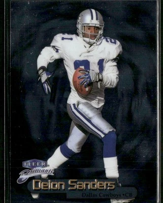 1998 Fleer Brilliants #51 Deion Sanders - Image 1 of 2