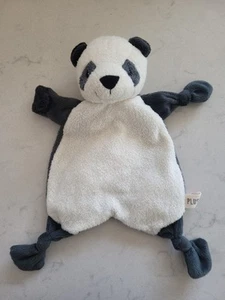 Panu the panda CLUB WWF BABY PIUMONE COPERTA BIANCA MORBIDO GIOCATTOLO SUCCHIETTO - Foto 1 di 5