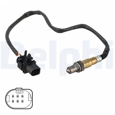 Sonda lambda Delphi per Ford C-Max Focus Galaxy Grand Kuga Mondeo S-Max - Immagine 1 di 4
