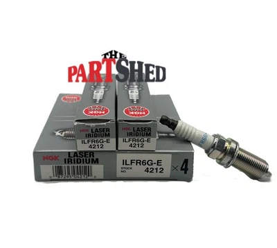 6 Pc NGK 4212 ILFR6G-E Laser Iridium Spark Plugs for FGR8MQI BM0006613 - Image 1 of 4