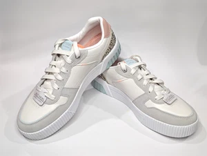 Skechers Jade Feline Instinct Natur/Multi Damen-Sneaker ─ Größe 9 neu mit Karton - Bild 1 von 11