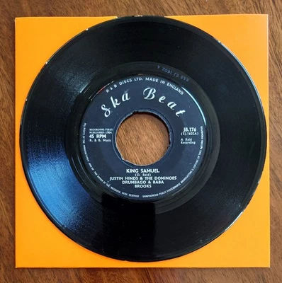 Justin Hines And The Dominoes, Drumbago & Baba Brooks - King Samuel (Ska) VG - Image 1 of 2