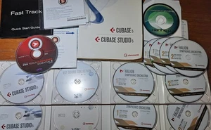 Steinberg Cubase 5 Music Production DVDs HannsG Pro Tools JOB LOT - Picture 1 of 23