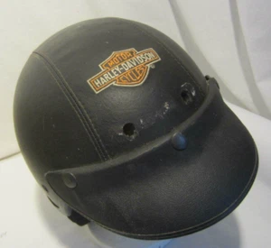 HARLEY DAVIDSON Bieffe 1993 Motorcycle DOT helmet with visor & chin strap ITALY - Bild 1 von 9