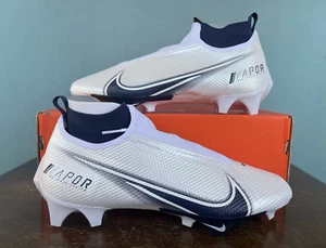 Botines de fútbol Nike Vapor Edge Pro 360 blanco/azul marino para hombre talla 12 CV6345-102 - Imagen 1 de 11