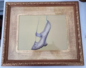 Bombay Stephanie Hoppen Fashionable Footwear Art Print Fiona Saunders, Framed - Picture 1 of 3