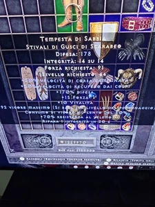 D2R SANDSTORM TREK SCARAB SHELL BOOTS PSN ONLY - NON LADDER - SOFTCORE - Afbeelding 1 van 1
