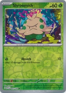 Reverse Holo Shroomish 003/198 Common Scarlet & Violet Base Set Pokemon TCG - Picture 1 of 1