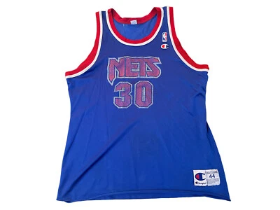 Majestic Men’s New Jersey Nets Kerry Kittles 30 Jersey Sz 44 - Image 1 of 4