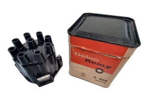 NOS Genuine Delco Remy Chevrolet Distributor Cap D-308 1932018 327 350 SBC GMH - Picture 1 of 6