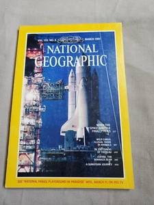 National Geographic Magazine March 1981 Space Shuttle Columbia - Picture 1 of 11