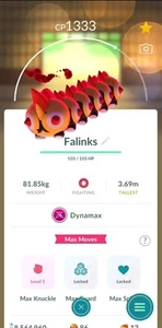 Pokémon GO - Dynamax Falinks Trade - Bild 1 von 2