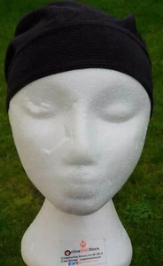 Sikh punjabi katray patka pathka turban bandana head wrap black colour singh xh - Picture 1 of 9