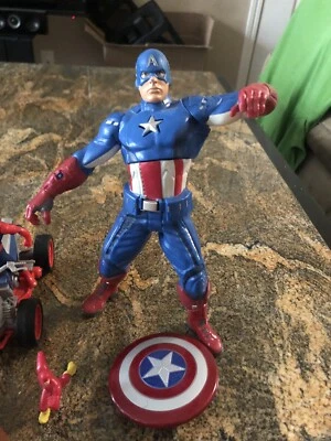 Marvel DC Lot Captain America Spider Man Flash Iron Man Joker + Others - Image 1 of 4