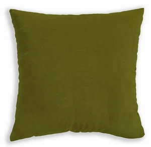 Mf15a Willow Green Plain Silky Soft Velvet Cushion Cover/Pillow Case Custom Size - Picture 1 of 6