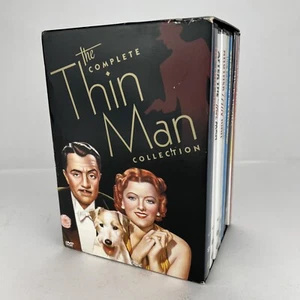 The Complete Thin Man Collection (DVD, 2005, 7-Disc Set) Boxed Set - Imagen 1 de 10